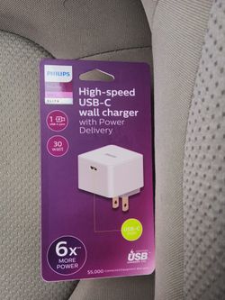 (New!!!) Phillips Wall Charger, 30 Watts!!!!