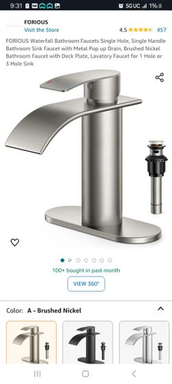 Elegant Waterfall Faucet