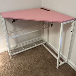 Pink Gaming Desk