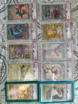 Graded Pokemon cards