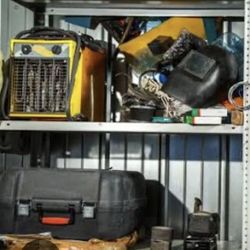 Contents of 5’ X 10’ Storage Unit Full Of Home Depot Goods