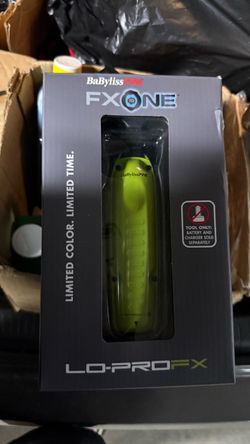 Babyliss Pro FxOne Green Trimmer (no battery)