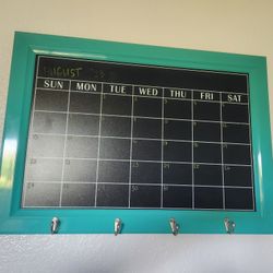 Chalkboard Calendar (No Chalk Included)