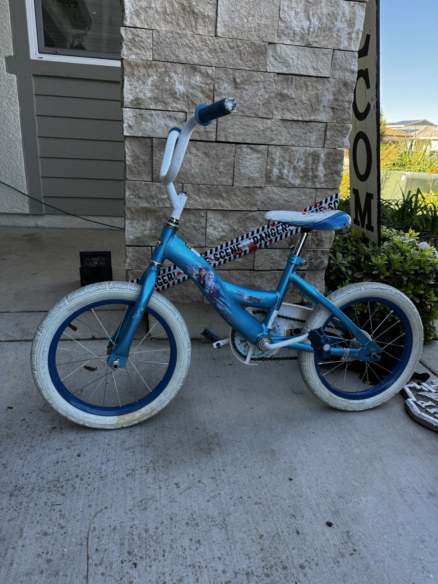 Girls 16 Inch Frozen Bike