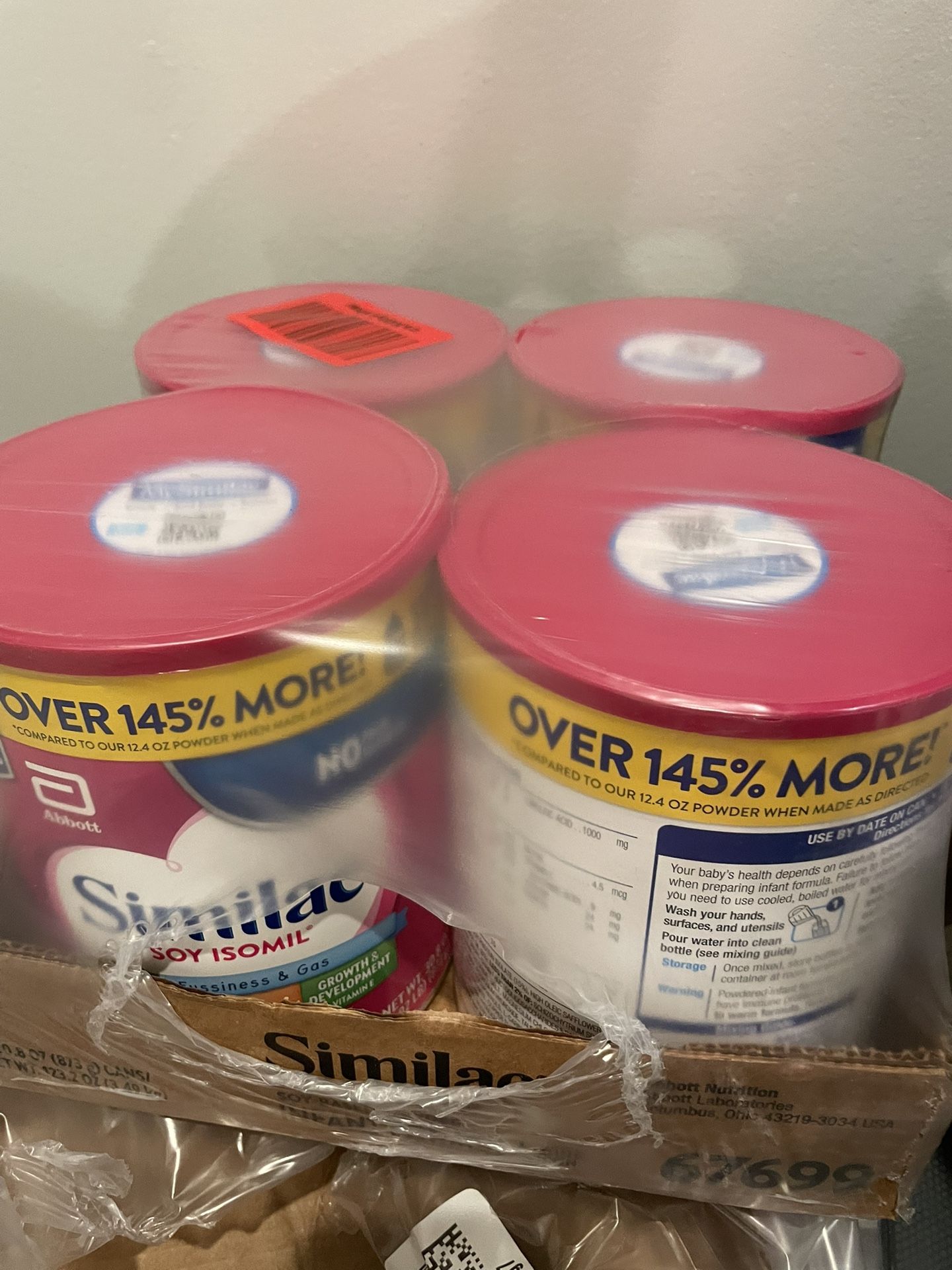 6 X Similac NEW “Sealed -forgot To Stop  Auto delivery In Time