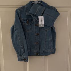 GIRLS JEAN JACKET 