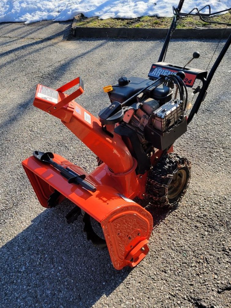 Ariens 24' Snow Blower...Excellent Condition...Must Sell ASAP...$100 Or Best Price