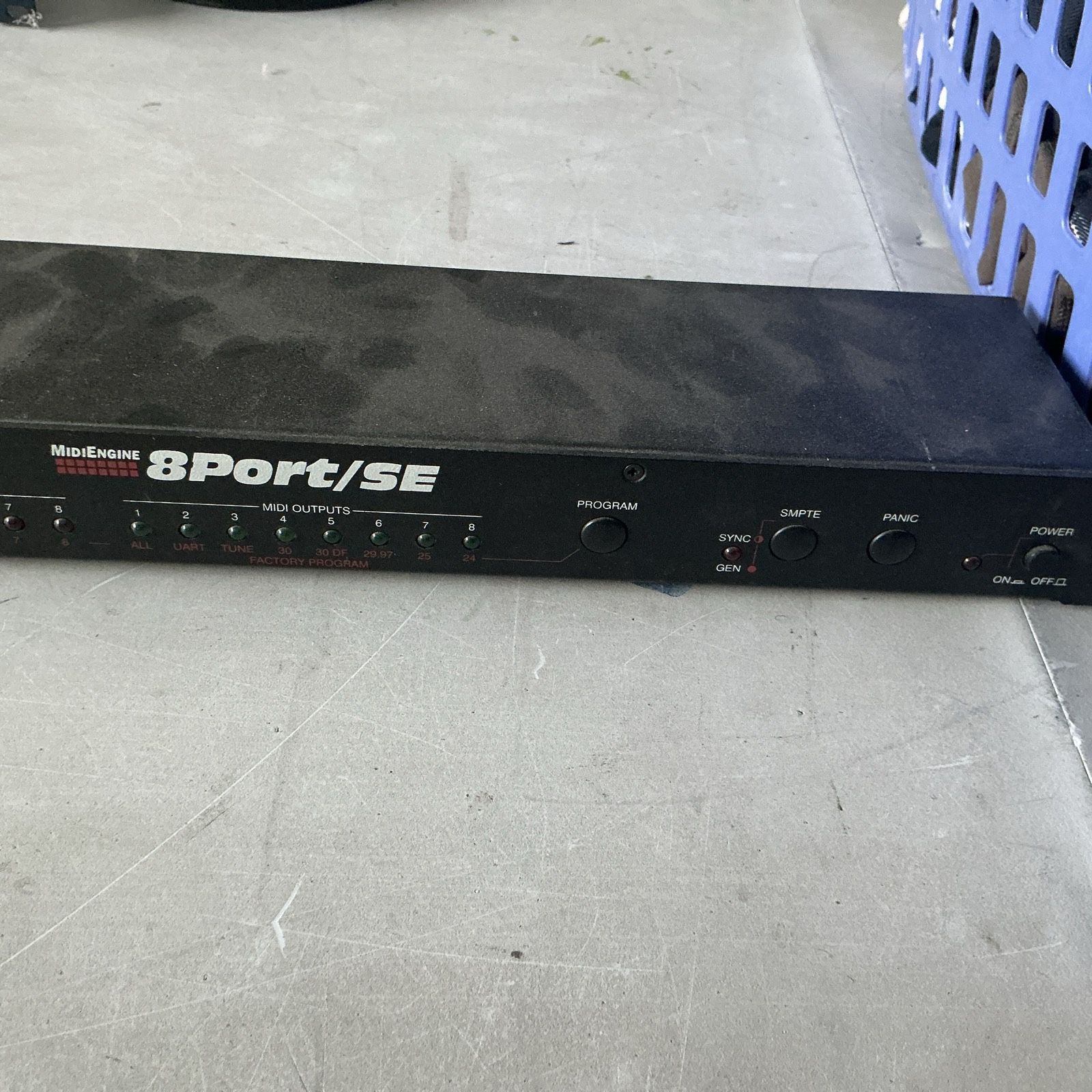 Opcode Music Quest Midi Engine 8 Port /se Interface Patchbay