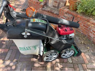 Billy Goat yard vacuum