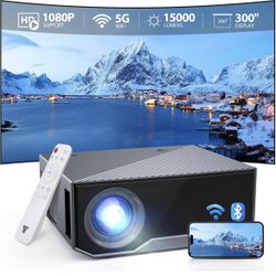 Projector with WiFi and Bluetooth
