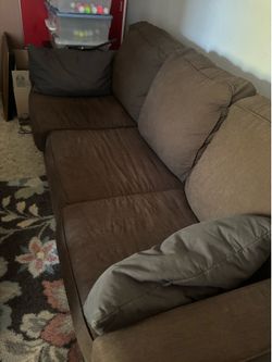 Brown couch