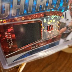 Joe Burrow 26/60 Blue Disco Spectra Patch for Sale in Massillon