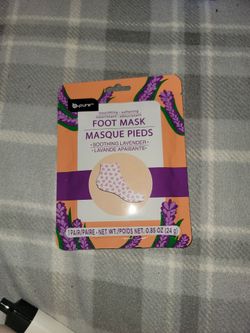 b.pure Soothing Lavender Foot Mask