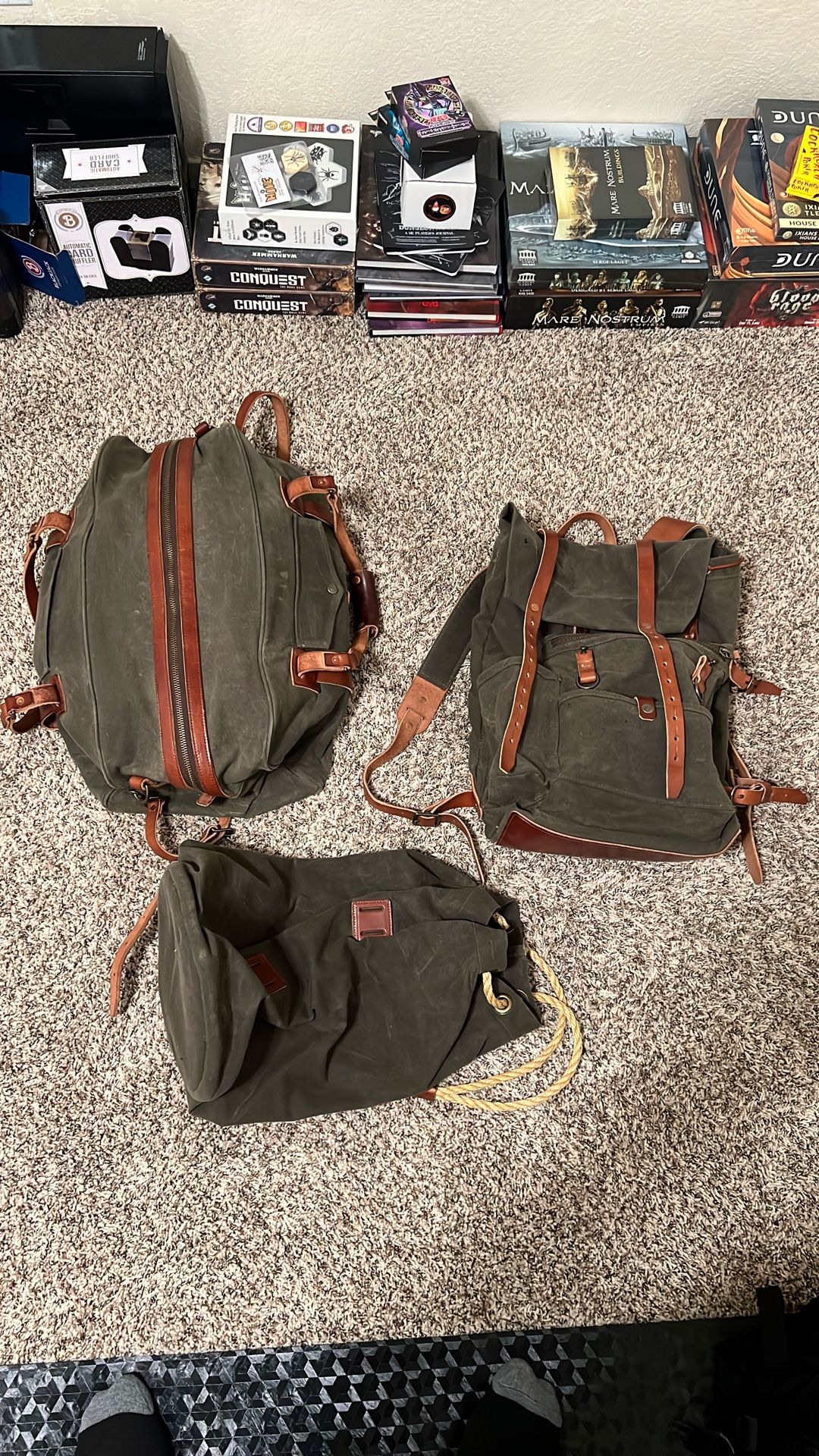 Bradley Mountain Travel Bags