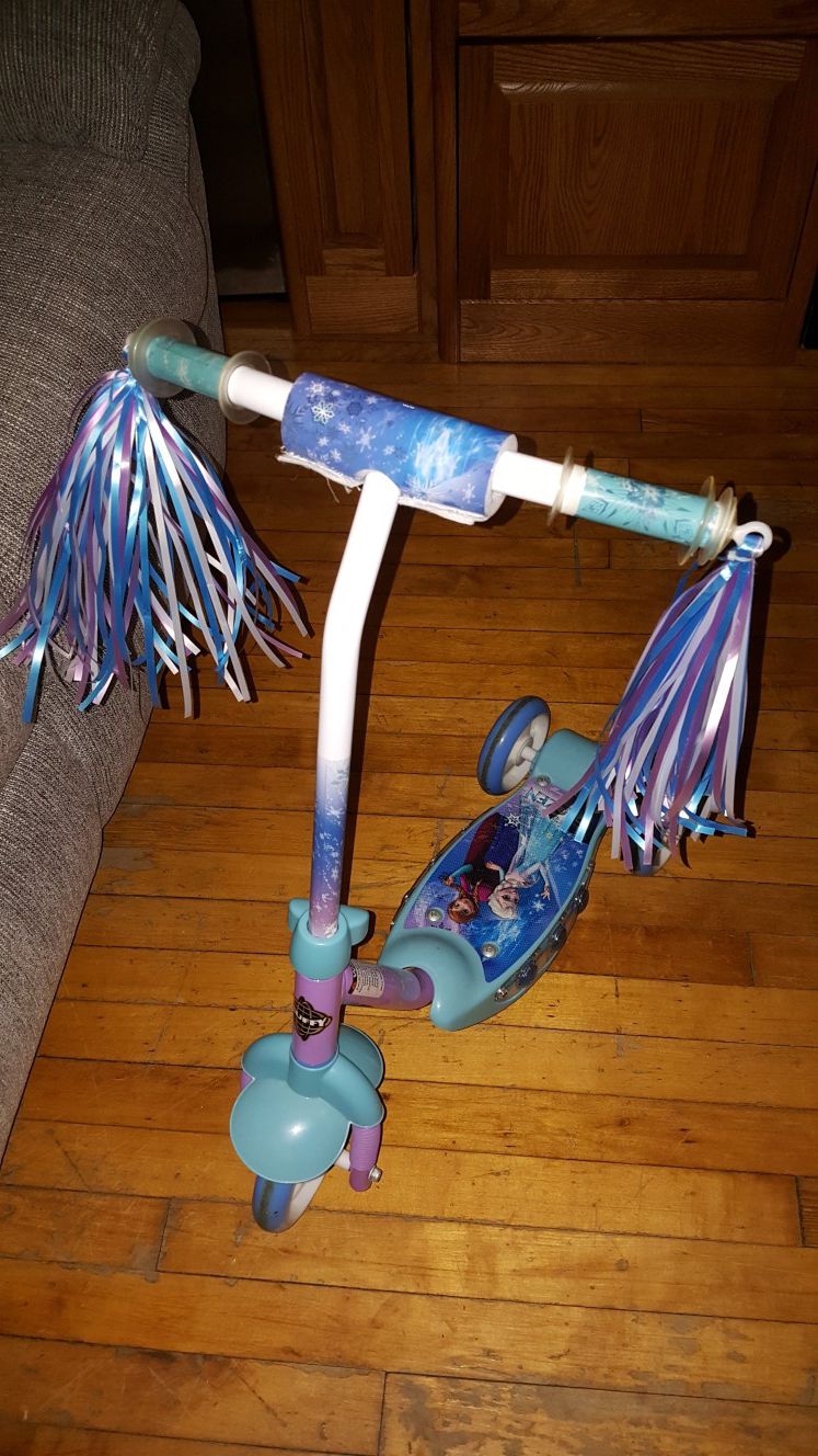 Frozen scooter for kids