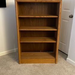 Oak Bookshelf 