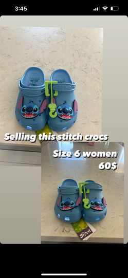 Stitch Crocs Women Good !!!!