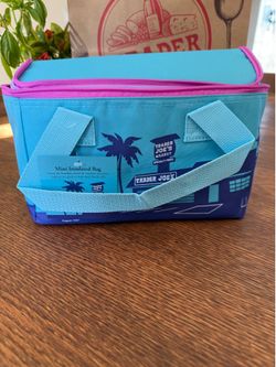 Trader Joe’s Blue & Purple Mini Insulated Bag