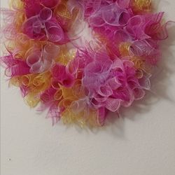 Spring Homemade Wreath