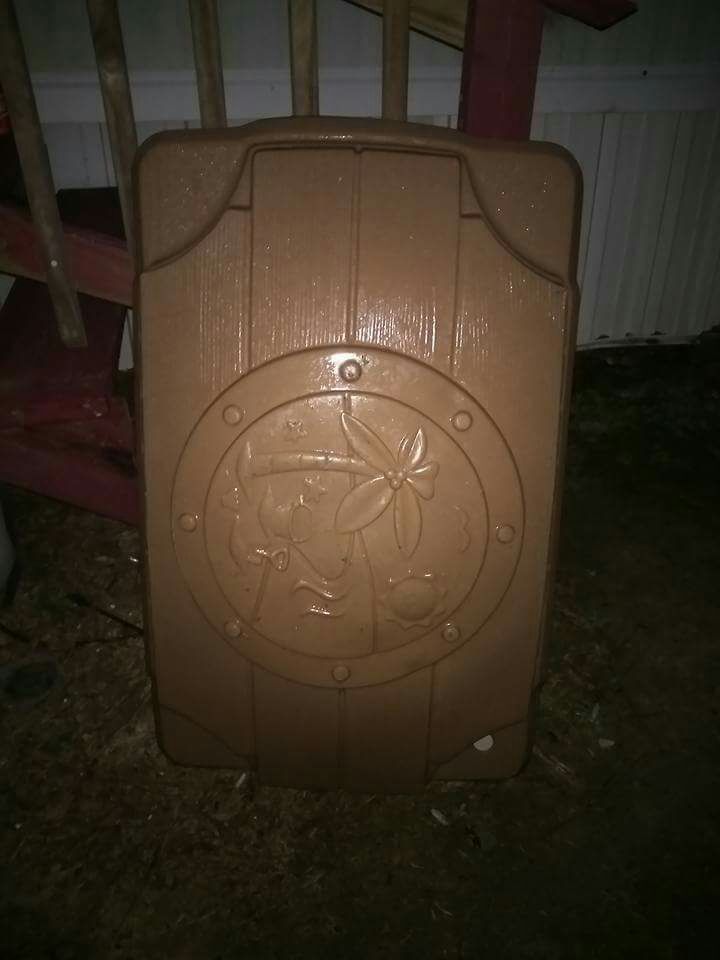 Plastic Lid for a Sandbox