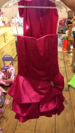 Pink dress small