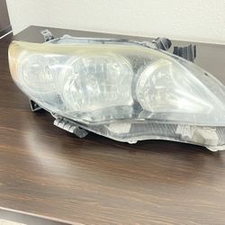 2013 Corolla Headlight