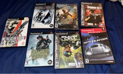 PS2 game lot
