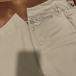 Women Michael Kors Khaki Pants Size 6