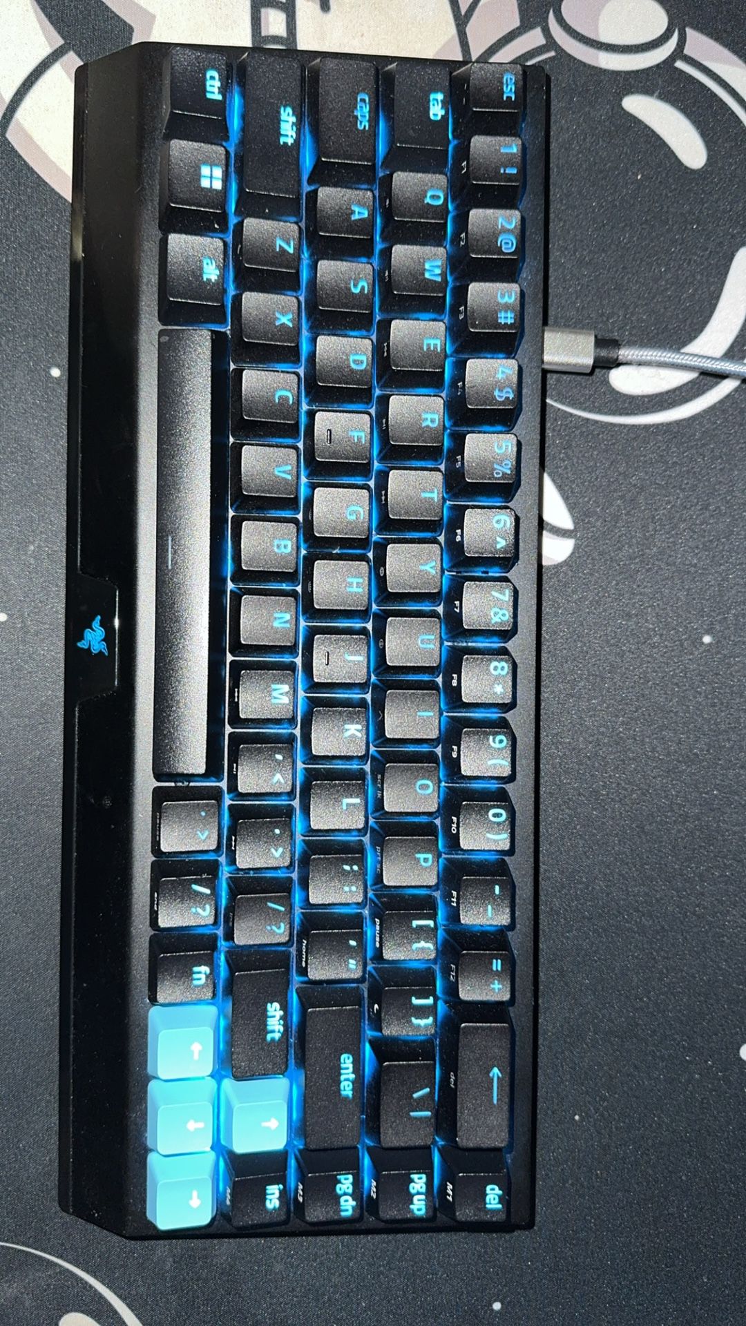 Razor BLACKWIDOW Mini Hyperspeed Keyboard 