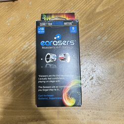 Earasers Noise Cancelling Earplugs, Sz Sm, - Reusable Noise Reduction Musicians Earplugs