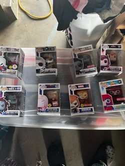 Funko Pop Marvel Lot of 7 Figures