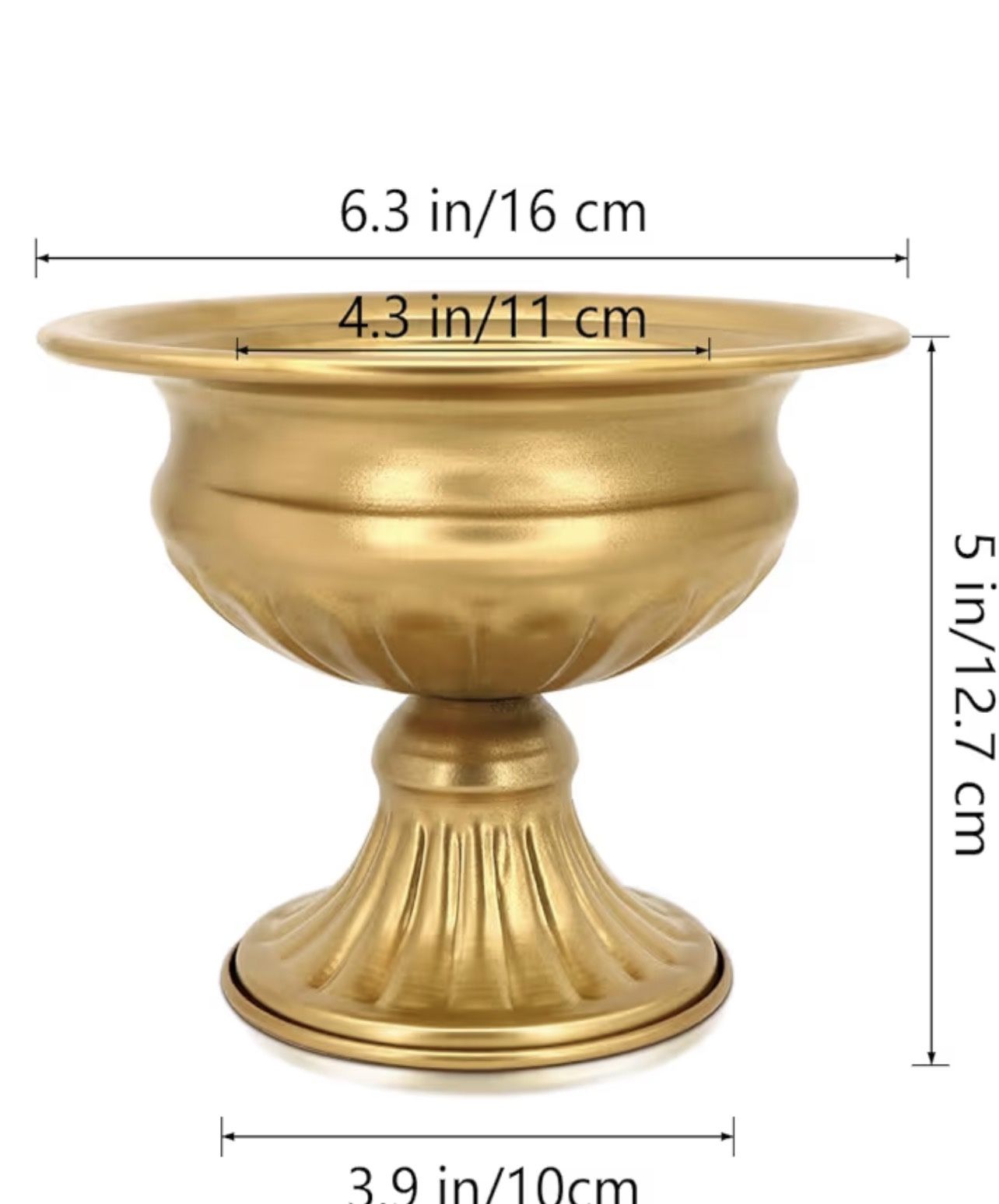 10 Pc Gold Flower Centerpieces$45 For 10