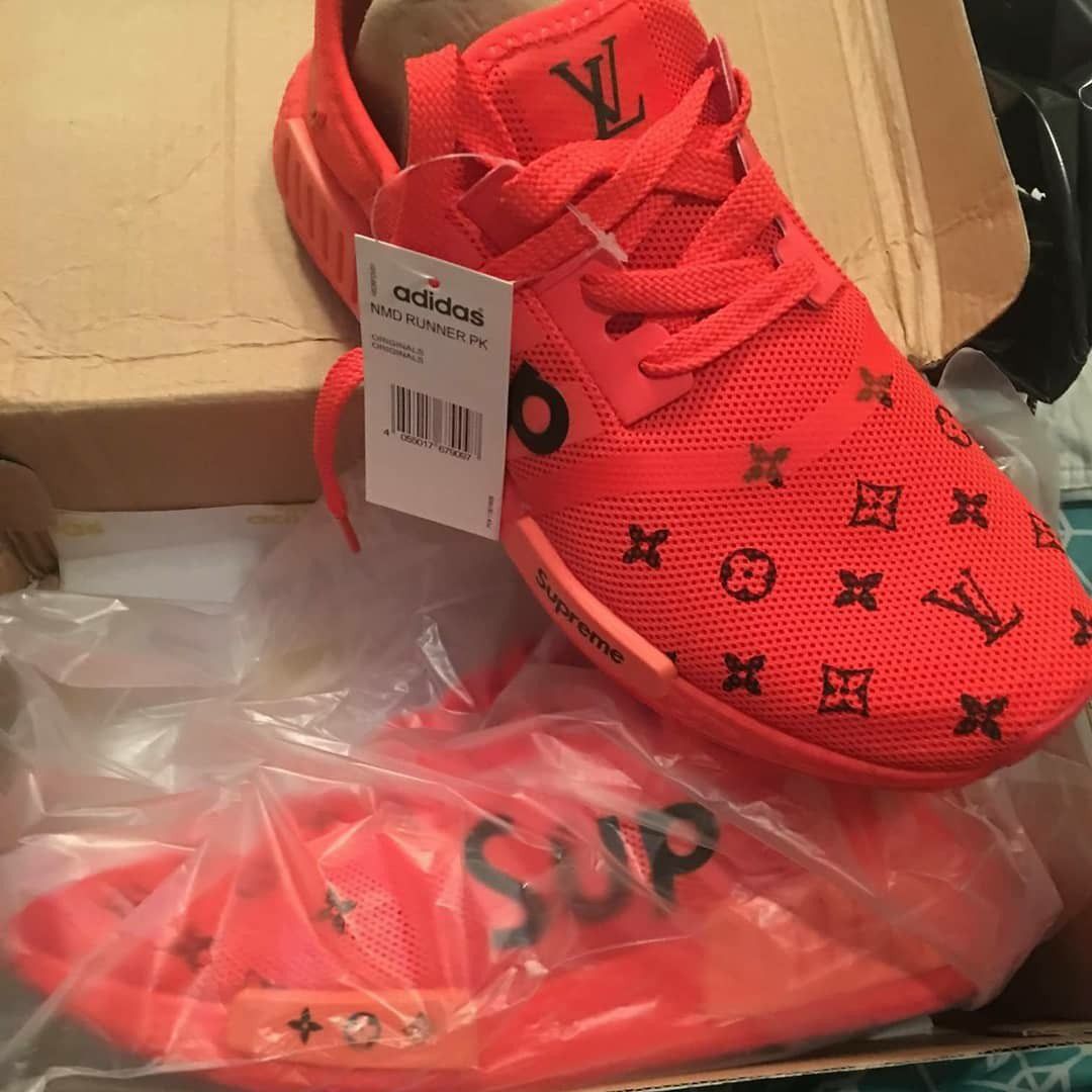 adidas NMD x SUP Supreme x LV Louis for Sale in Loganville, GA - OfferUp