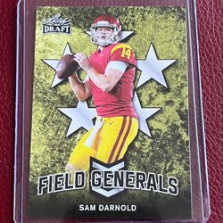 2018 Leaf Draft Sam Darnold Field Generals #FG-09 USC Trojans