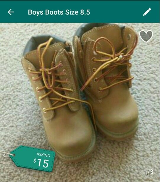 Boys Boots 8.5