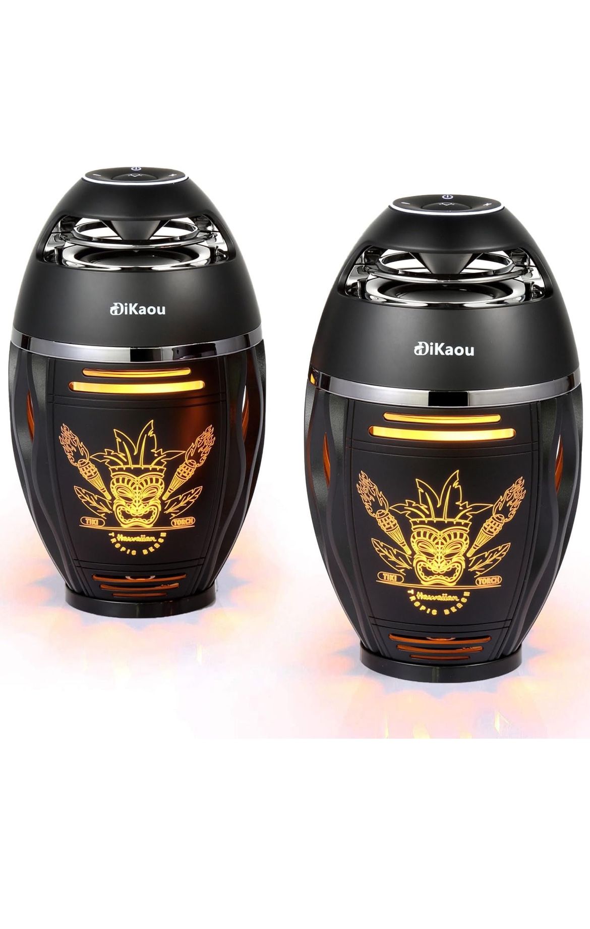 Gifts for Men Women, Outdoor Speakers Wireless, Birthday Gifts for Men, Outdoor Bluetooth Speakers with Tiki Torch Lights, Men Dad Him Women, Women Me