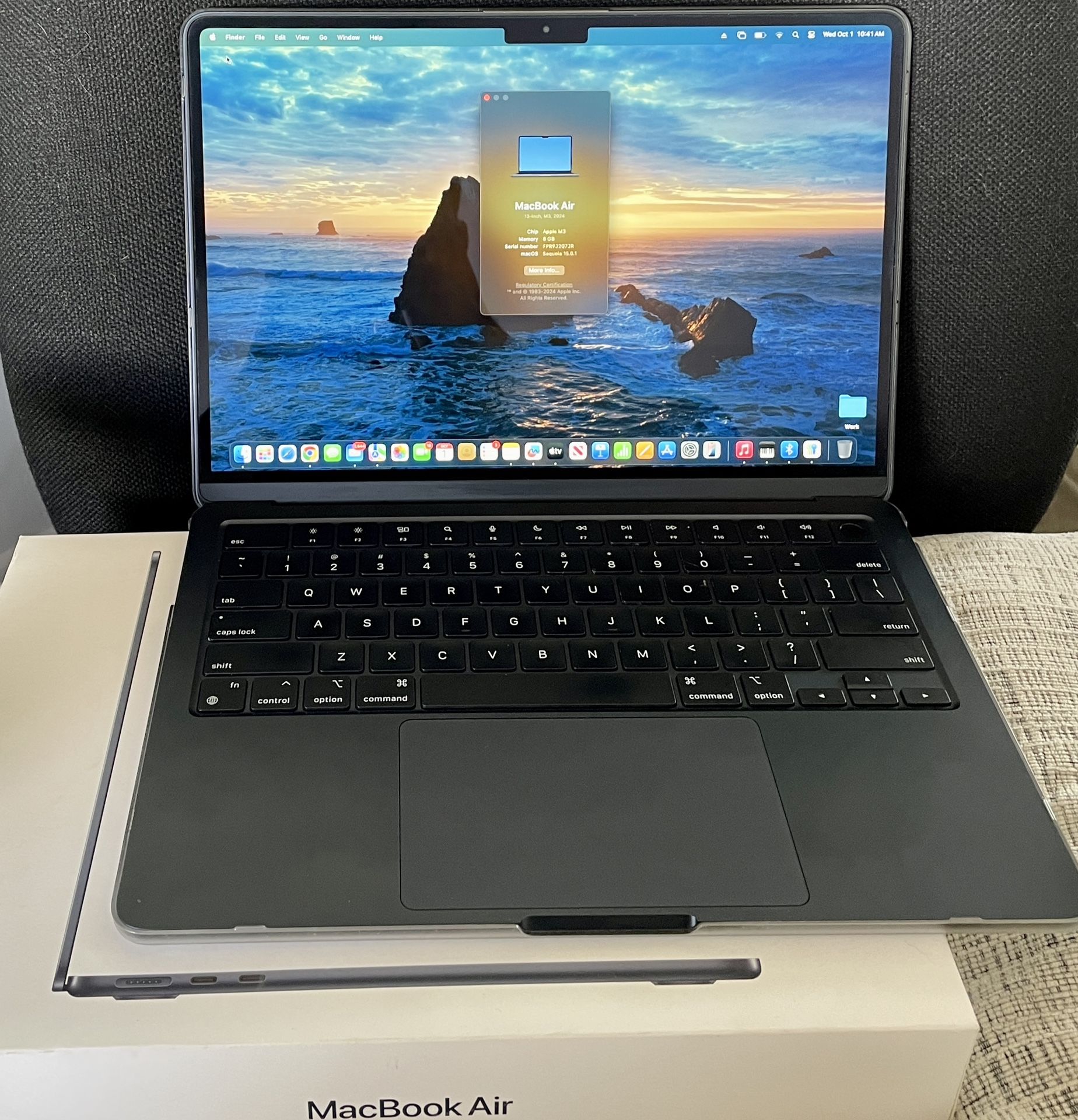 MacBook Air M3 Chip 13” With Retina Display