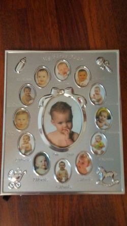 baby's first year frame brand new