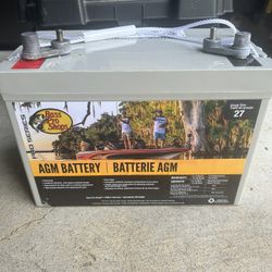 Bass Pro Shop AGM Marine Battery Group 27