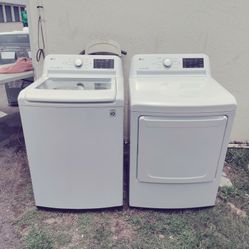 matching LG washer dryer set works perfect with warrant 