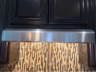 GE above the range vent hood