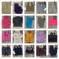 Lululemon & Alo Mixed Lot