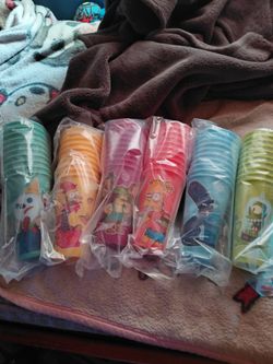 Jack in the box Simpsons collector cups
