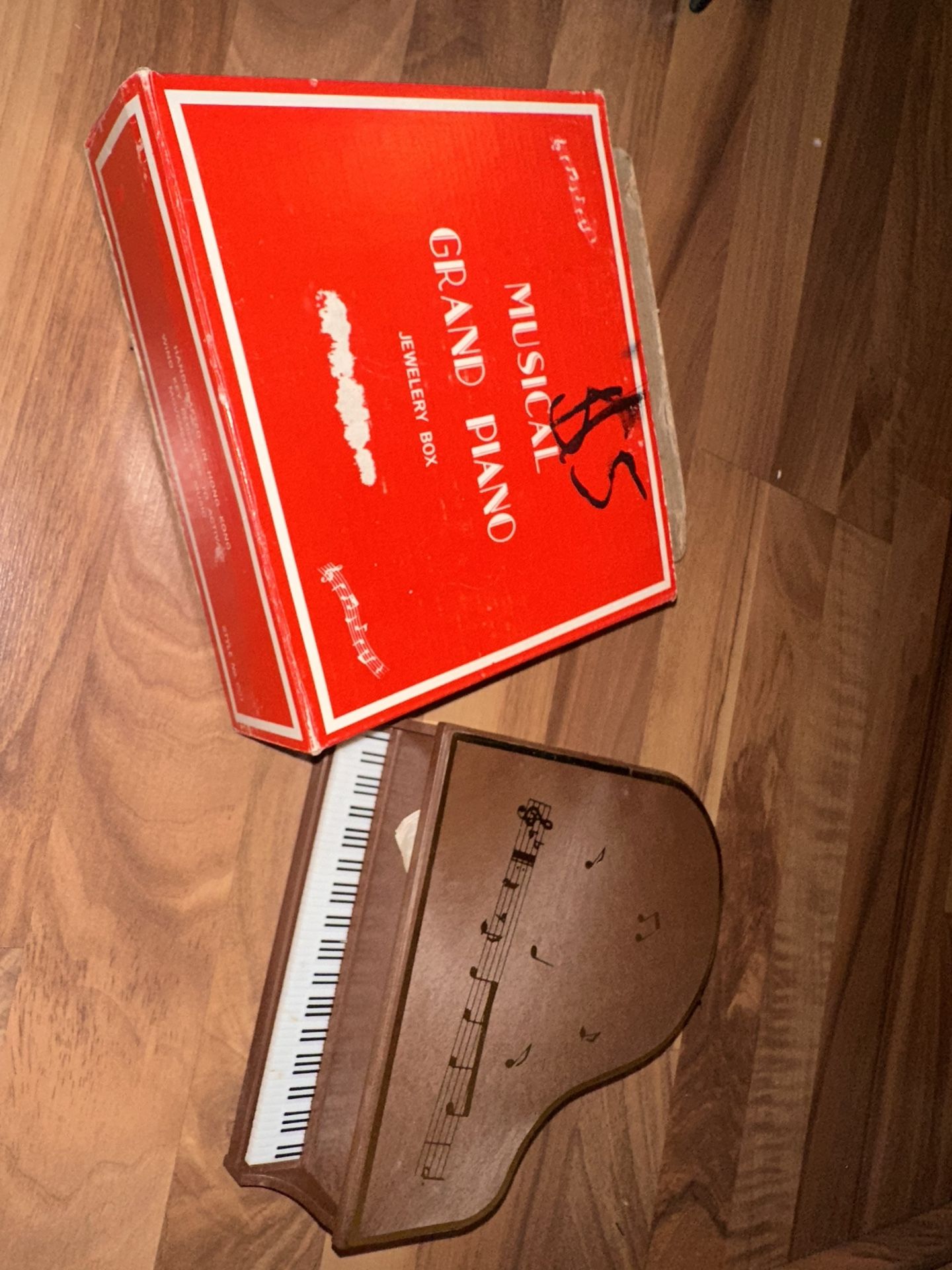 Piano Jewelry Box