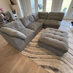 Sectional Couch – $100 FIRM – Easy Garage Pickup
