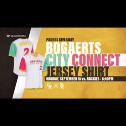 DEAL Padres Giveaway Bogaerts City Connect 2 For 40