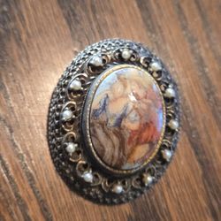 Antique Vintage Victorian Pendant and Pin Jewelry 