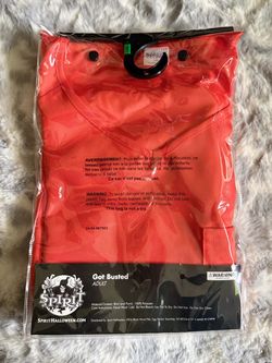 Spirit Halloween Got Busted Adult Costume