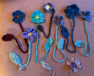Crocheted bookmarks
