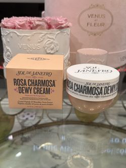 Sol de Janeiro  Rosa Charmosa™ Dewy Body Cream with Rosewater + Crystal Peptides🤍